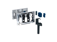 Geberit Sigma12 indsats - t. bluetabs blank krom