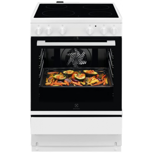 Electrolux LKR64003NW - Glaskeramisk komfur