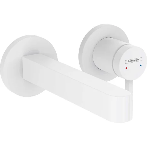 Hansgrohe Finoris vandhane til indbygning, 16,8 cm tud, mat hvid