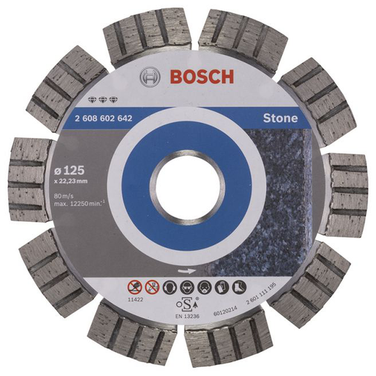Bosch Diamantskive 125mm Best Stone - 2608602642