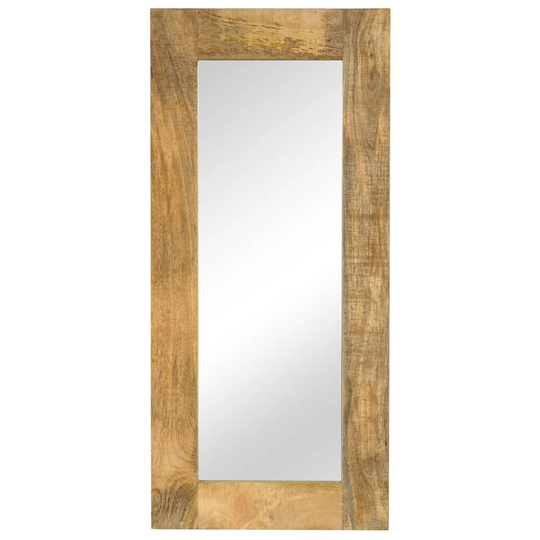 vidaXL spejl massivt mangotræ 50 x 110 cm