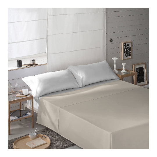 Toplagen Naturals Beige (Seng 180) (260 x 270 cm)