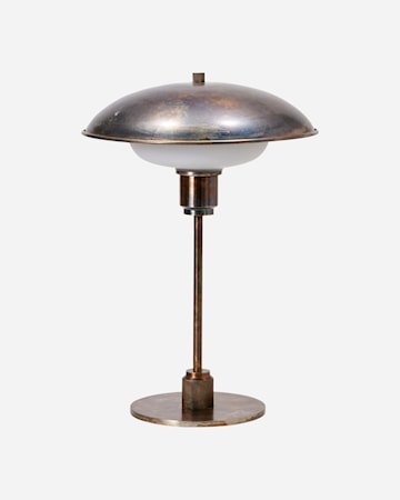 Boston Bordlampe 42 cm Antik brun