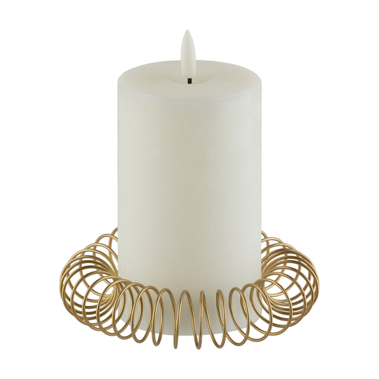 SINNERUP Lysestage ring Ø12.5 (GULD, ONESIZE)