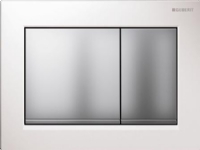 Geberit Omega30 betjeningsplade, hvid/mat