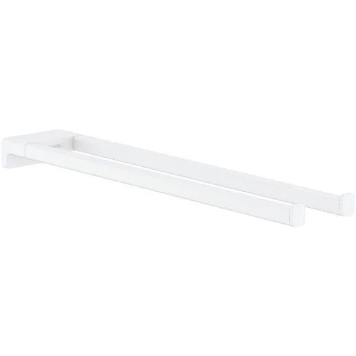 Hansgrohe AddStoris håndklædeholder, 445 mm, mat hvid