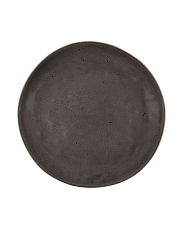Rustic Middagstallerken 27,5 cm Mørkegrå