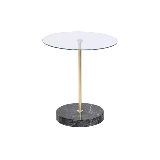 Sofabord DKD Home Decor Krystal Stål (45 x 45 x 50 cm)