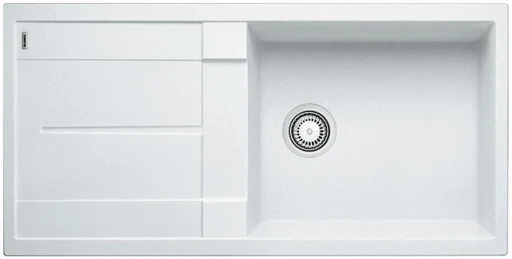 Blanco Metra XL 6 S UX Køkkenvask 100x50 cm, Silgranit, Hvid