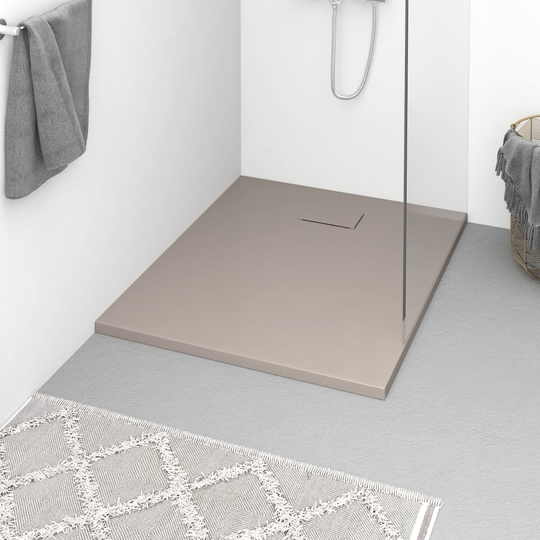 vidaXL brusekar SMC 100x80 cm sort