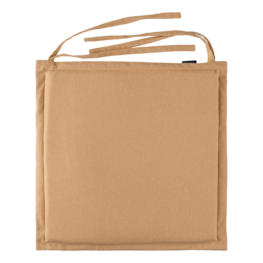 SINNERUP Ensfarvet siddehynde 40x40 cm (BEIGE, ONESIZE)
