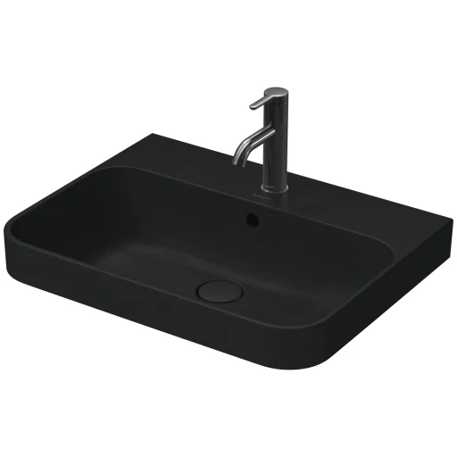 Duravit Happy D.2 Plus håndvask 60x46 cm, mat antracit