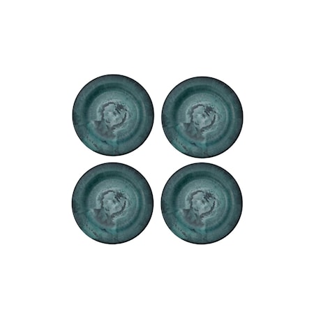 Tallerken Serveur Grøn 18 cm 4-pak