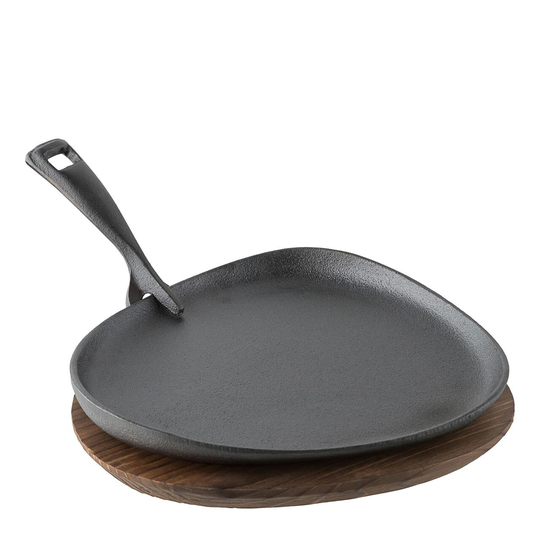 SINNERUP Gourmet støbejernstallerken (SORT, ONESIZE)