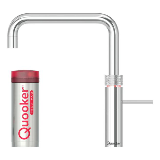 Quooker Fusion Square sæt m. Pro3 VAQ 3 l. - Krom