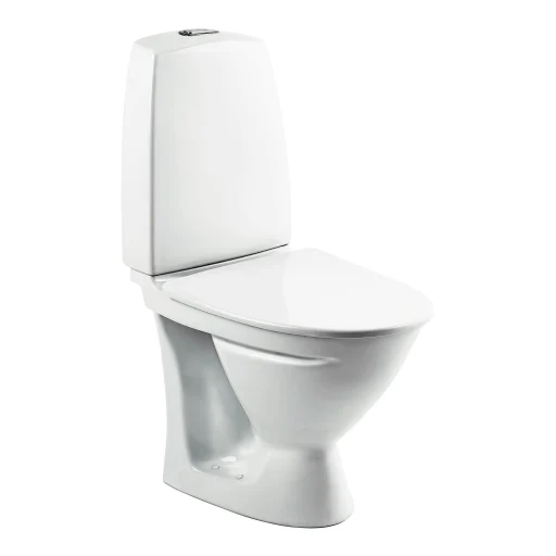 Ifö Sign toilet m/P-lås, rengøringsvenlig, hvid - kort model