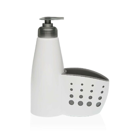 Sæbedispenser Versa Hvid Polyetylen polystyren polypropylen (19 x 13 x 7 cm)