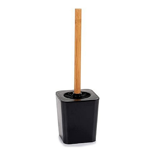 Toiletbørste Sort Bambus polypropylen (11,6 x 39,5 x 11,6 cm)