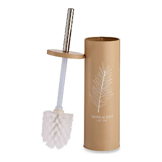Toiletbørste Tropical Bath Stål Plastik (9,5 x 37,5 x 9,5 cm)