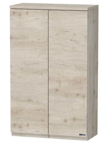 LETTY Overskab til badeværelse H82 cm MDF - Lys eg