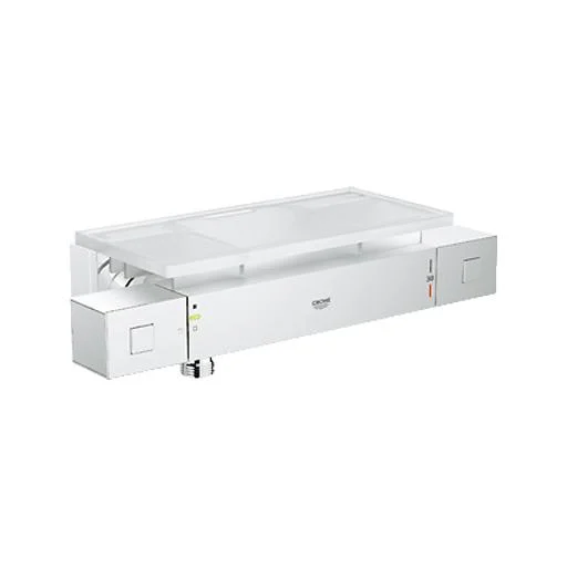 Grohe Grohtherm Cube brusebatteri m/ tilbehørsbakke, krom