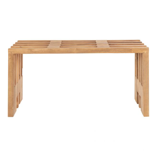 Bænk i teak 90x30 cm - 1401101