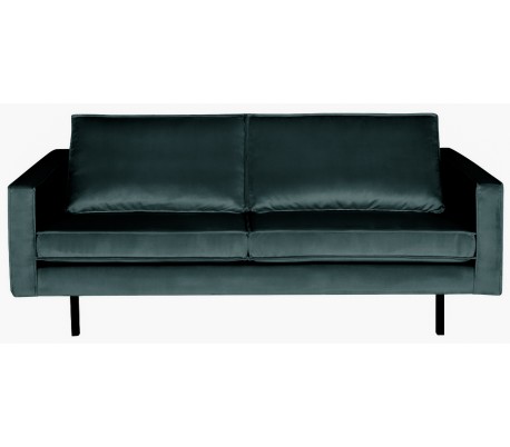 Rodeo 2,5-personers sofa i velour B190 cm - Teal