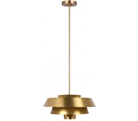 Brisbin Loftlampe Ø45,7 cm 1 x E27 - Brændt messing