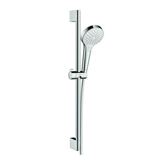 Hansgrohe Croma Select S Vario brusesæt m/EcoSmart, krom/hvid