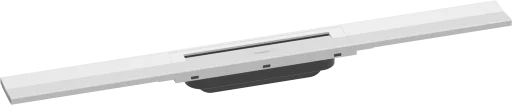 Hansgrohe Raindrain Flex afløbsrende, fri montering, 700 mm, mat hvid