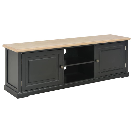 vidaXL tv-skab 120 x 30 x 40 cm træ sort