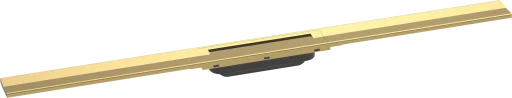 Hansgrohe Raindrain Flex afløbsrende, fri montering, 1000 mm, poleret guld