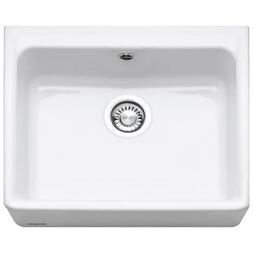 Franke Belfast VBK 710 køkkenvask, 60x50 cm, hvid porcelæn
