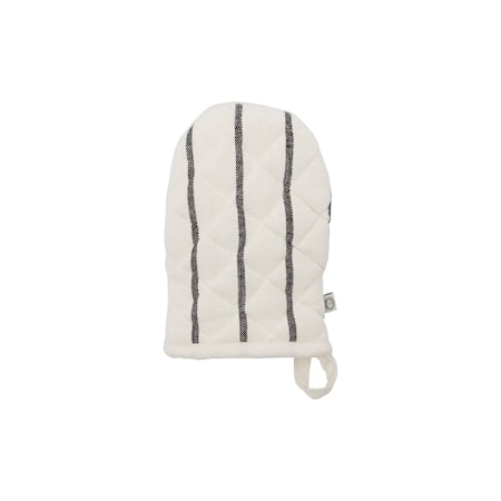 Grillhandske Dry Hvid m/sort stribe