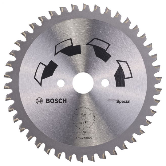 Bosch Rundsavsklinge Special 150x2x20/16mm T42 - 2609256886