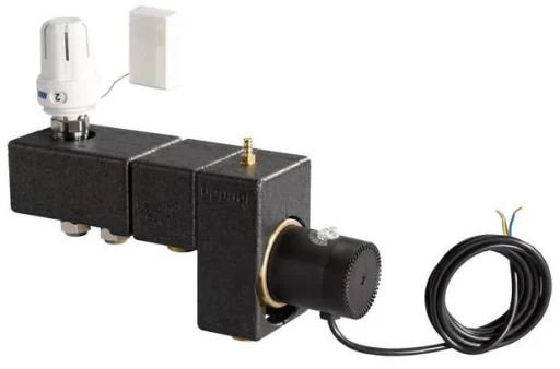 Uponor Fluvia T PUSH 12 Pumpeshunt med termostat