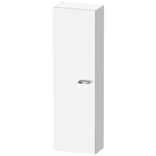 Duravit XBase højskab, 132 cm, venstre, mat hvid