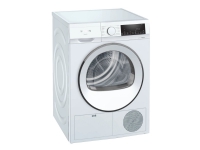 Siemens iQ500 WQ32G2ALDN - Tørremaskine - bredde: 59.8 cm - dybde: 61.3 cm - højde: 84.2 cm - frontbetjening - hvid