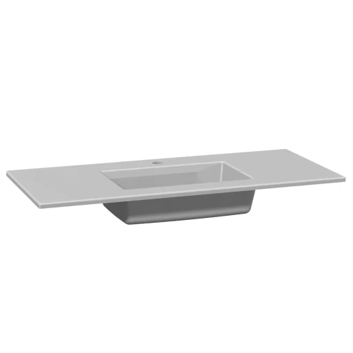 Dansani Edge møbelvask, 100 cm, hvid