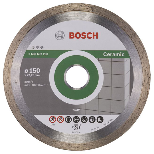 Bosch Diamantskive 150mm Prof Ceramic - 2608602203