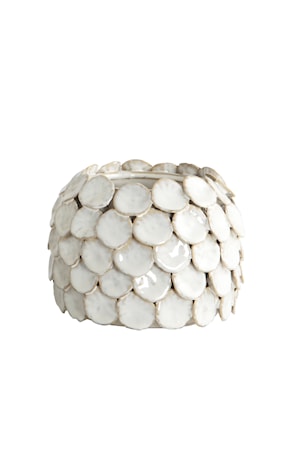 Dot Vase 10 cm - Hvid