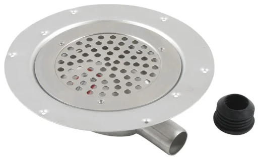 Blucher mini afløb til vinyl Ø32 mm uden side indløb.