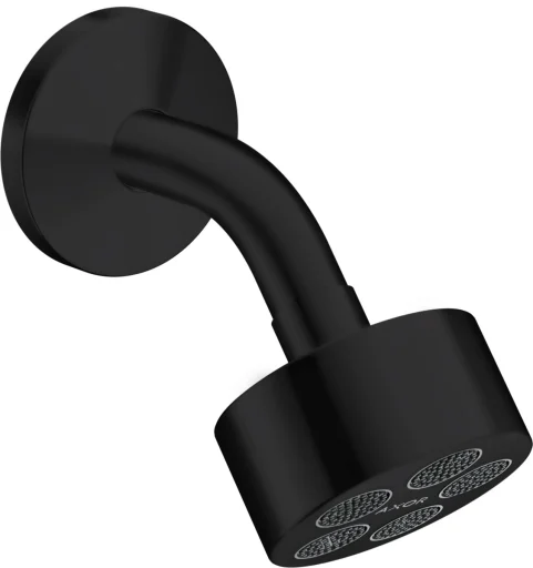 AXOR One Hovedbruser 75 1jet EcoSmart m/bruserbøjning, mat sort