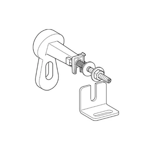 Grohe montagevinkel t/fastgørelse af elementer