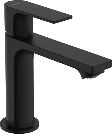 Hansgrohe Rebris E 110 vandhane m/løft-op bundventil, mat sort