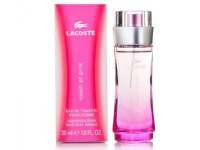 Lacoste Touch Of Pink Pour Femme Edt Spray - Dame - 90 ml (This chic, charming fragrance for women. Contains hints of coriander leaves, blood oranges, cardamom, jasmine, Violet, sandalwood, musk and vanilla.)