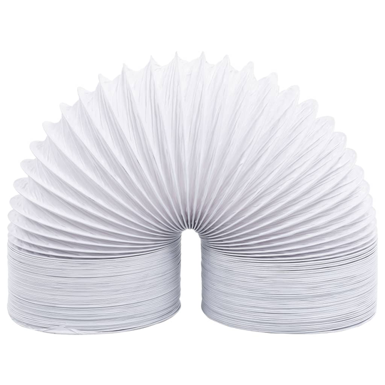 vidaXL udluftningsrør 6 m 15 cm PVC