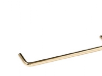 Håndklædestang 650mm - PVD poleret messing