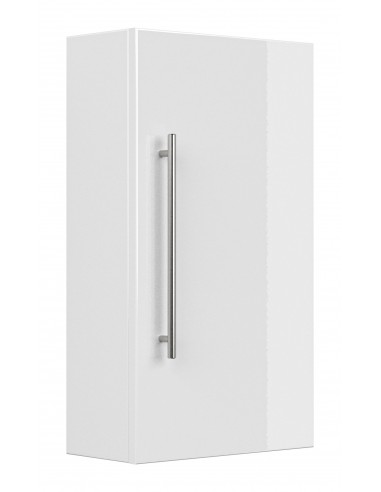 Vægskab i mdf H62 x B35 cm - Hvid højglans