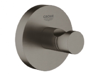 Grohe Essentials håndklædekrog i metal - Børstet Hard Graphite